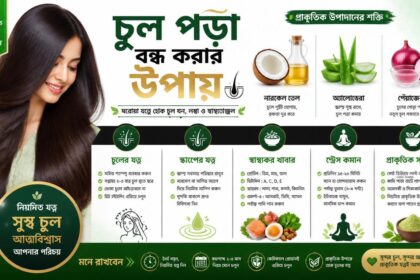 চুল পড়া বন্ধ করার উপায়
