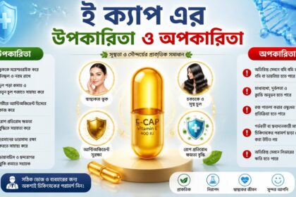 ই ক্যাপ এর উপকারিতা ও অপকারিতা