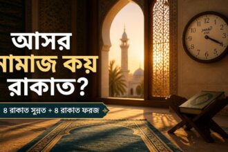 আসর নামাজ কয় রাকাত